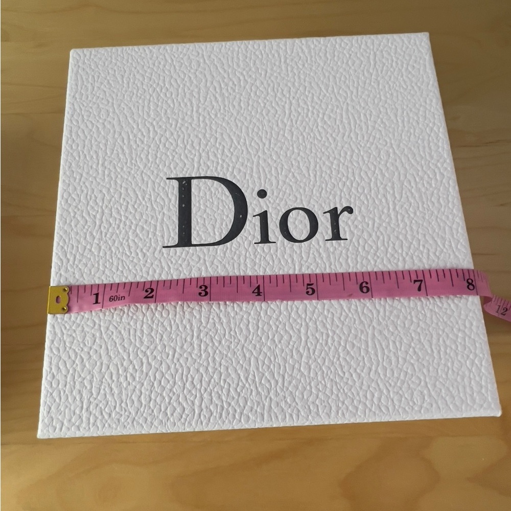 Dior White Embossed Gift Box
